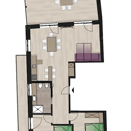 Apartman Torgglbauer 1 Merano